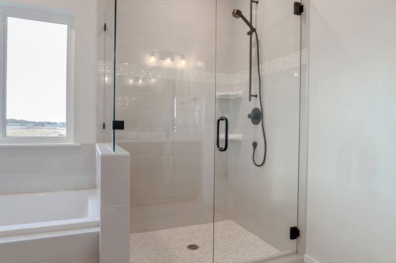 Contemporary Shower Area